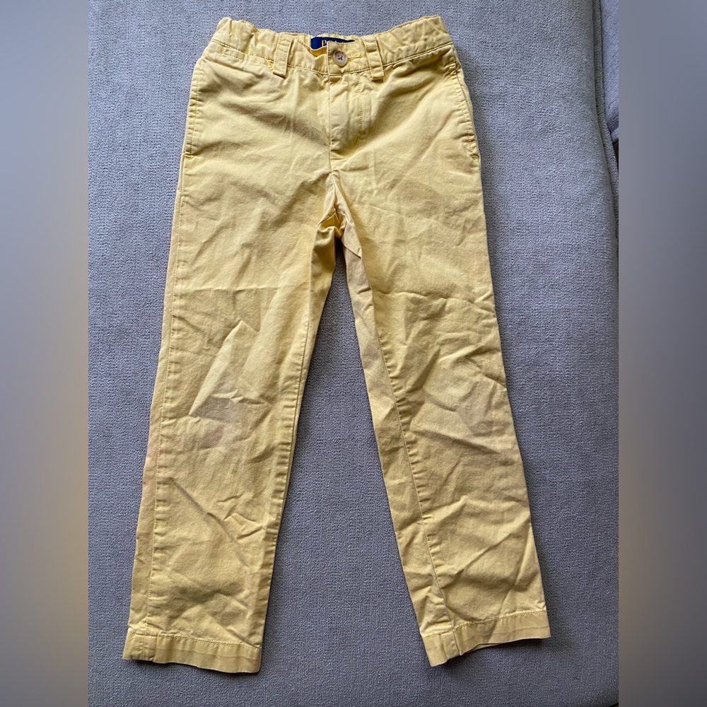 Polo by Ralph Lauren yellow jeans size 5 for little boys